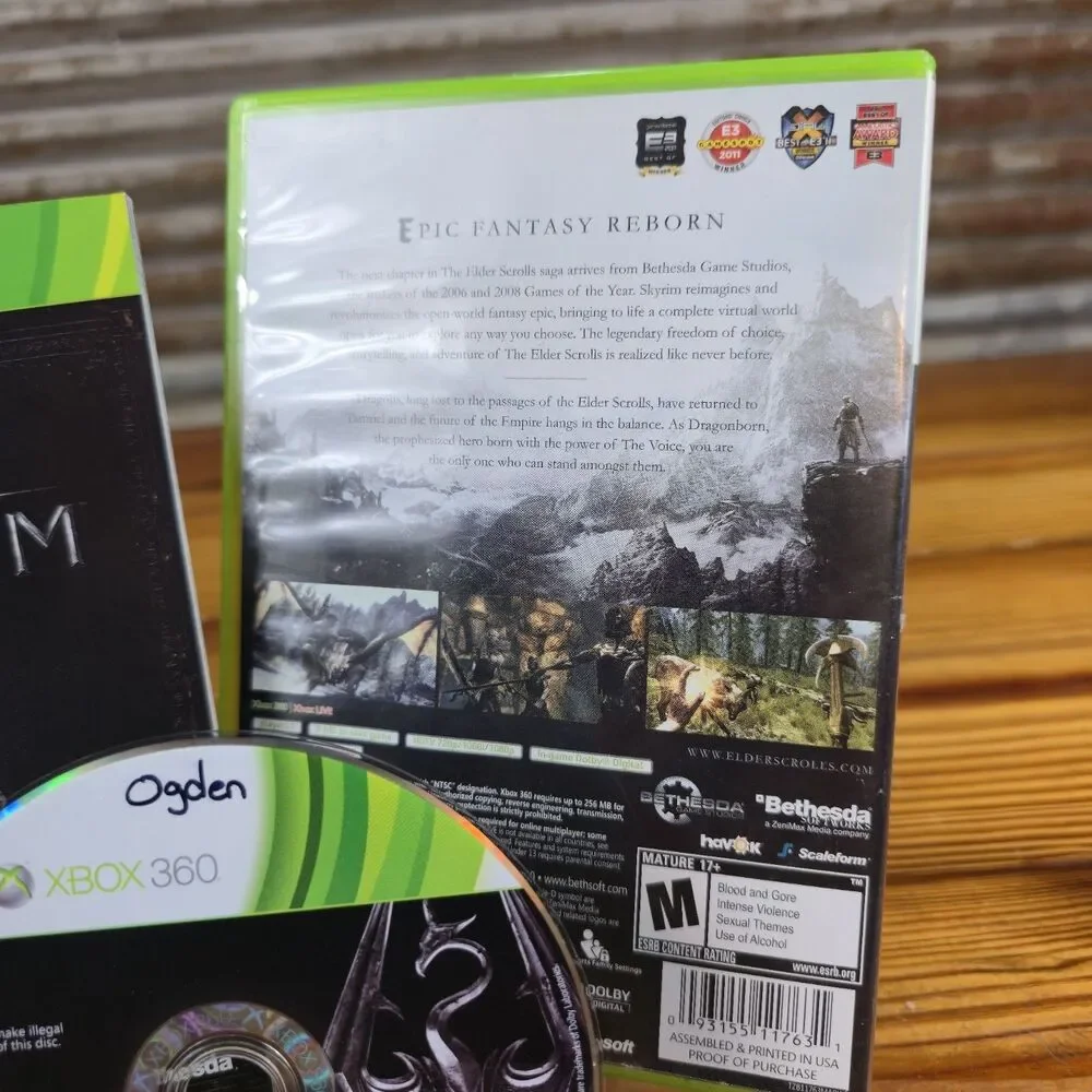 Elder Scrolls V: Skyrim Legendary Edition - Microsoft Xbox 360 Tested